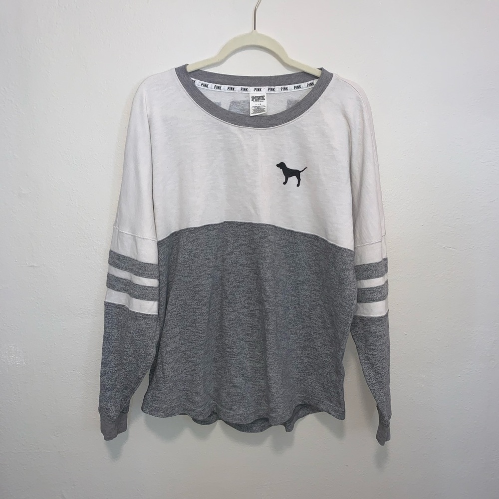 Pink Victoria Secret long sleeve shirt